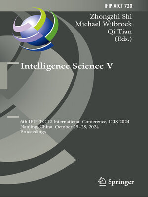 cover image of Intelligence Science V